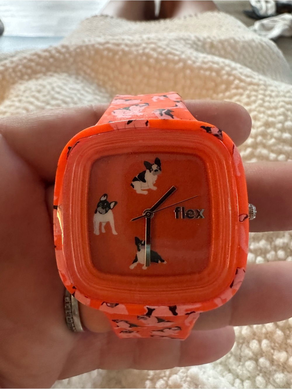 Rare Frenchie Flex Watch with Original Box